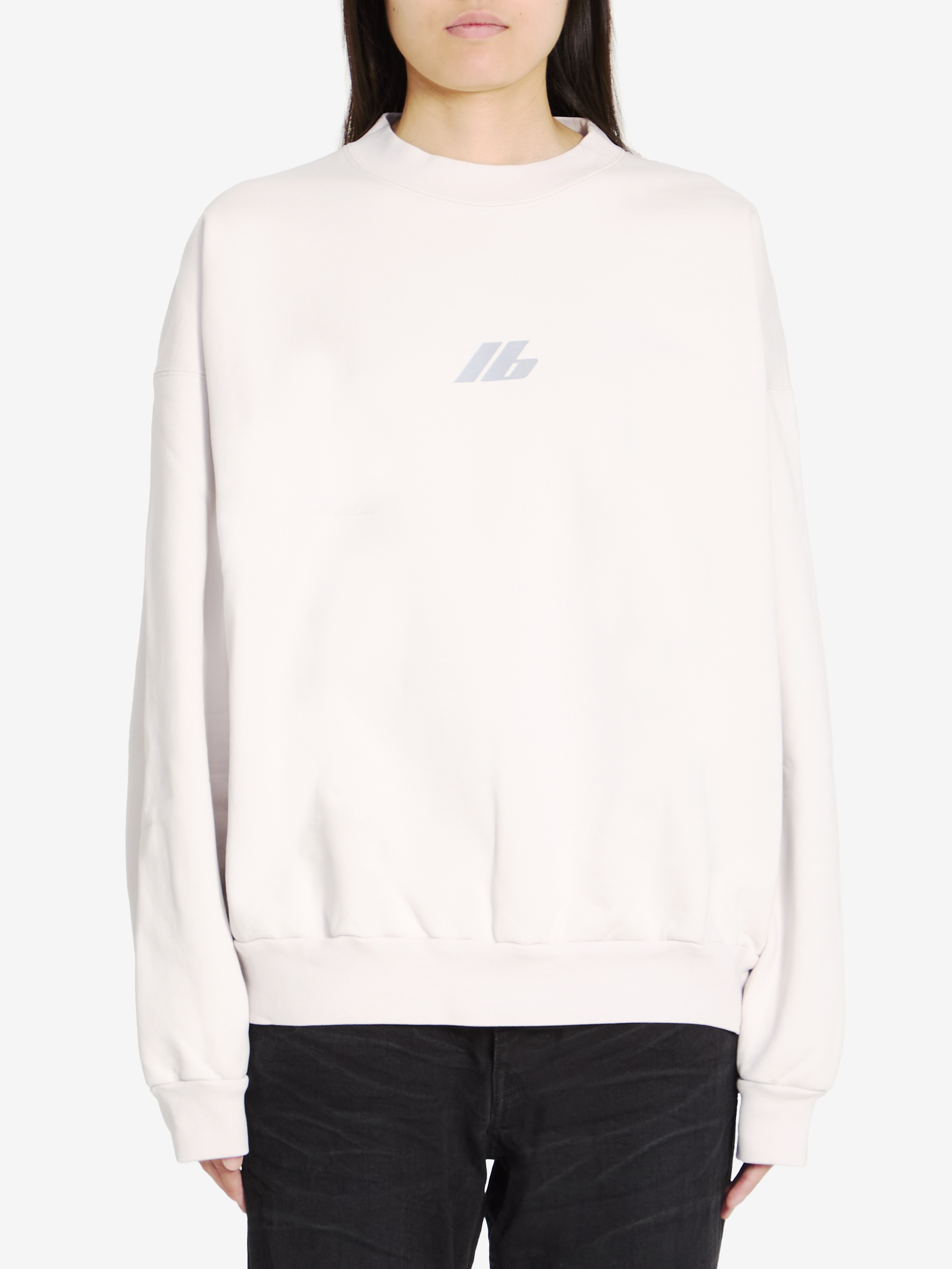 Shop Balenciaga Activewear Sweatshirt In White