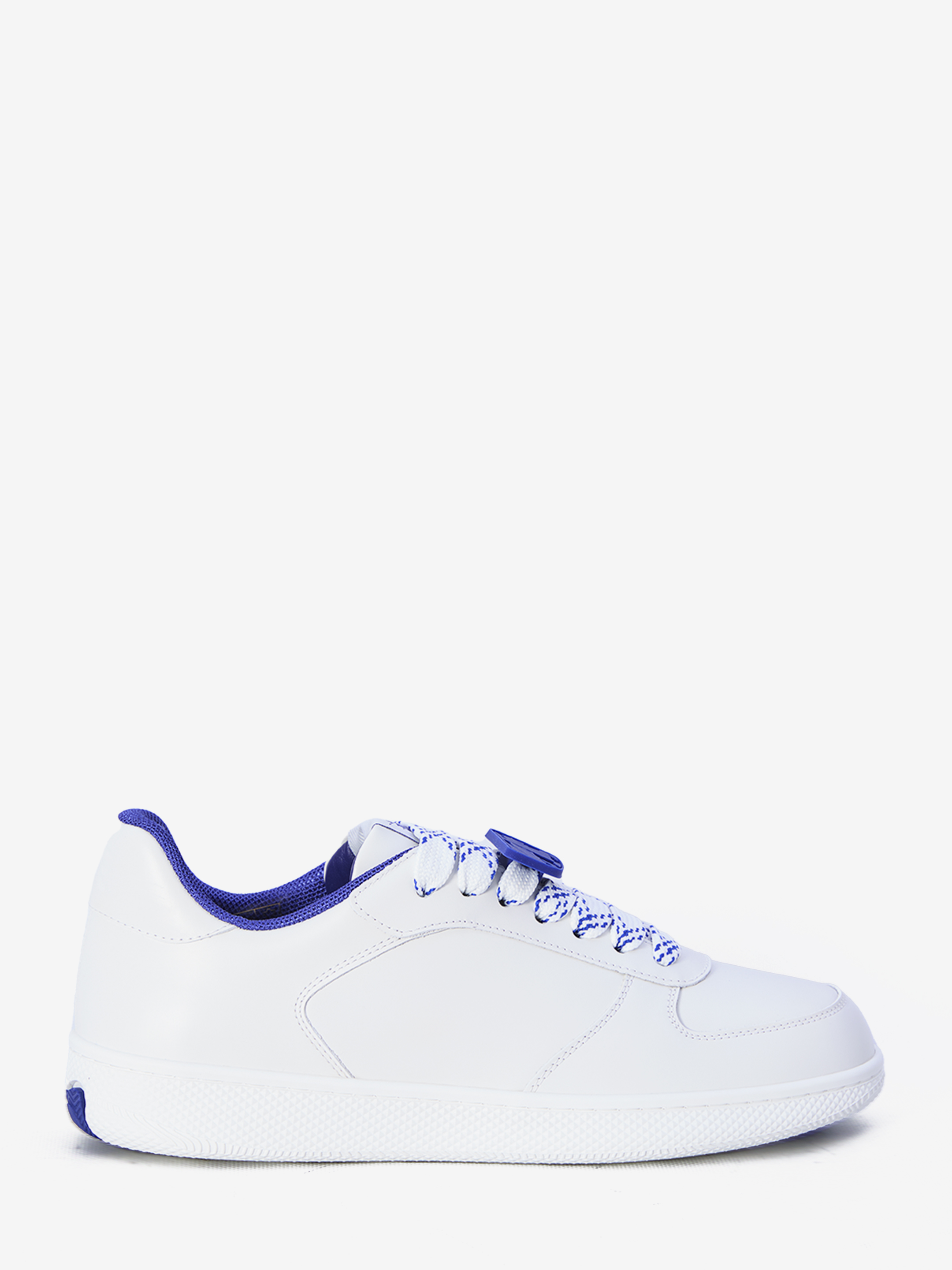 Shop Burberry Terrace Sneakers In White