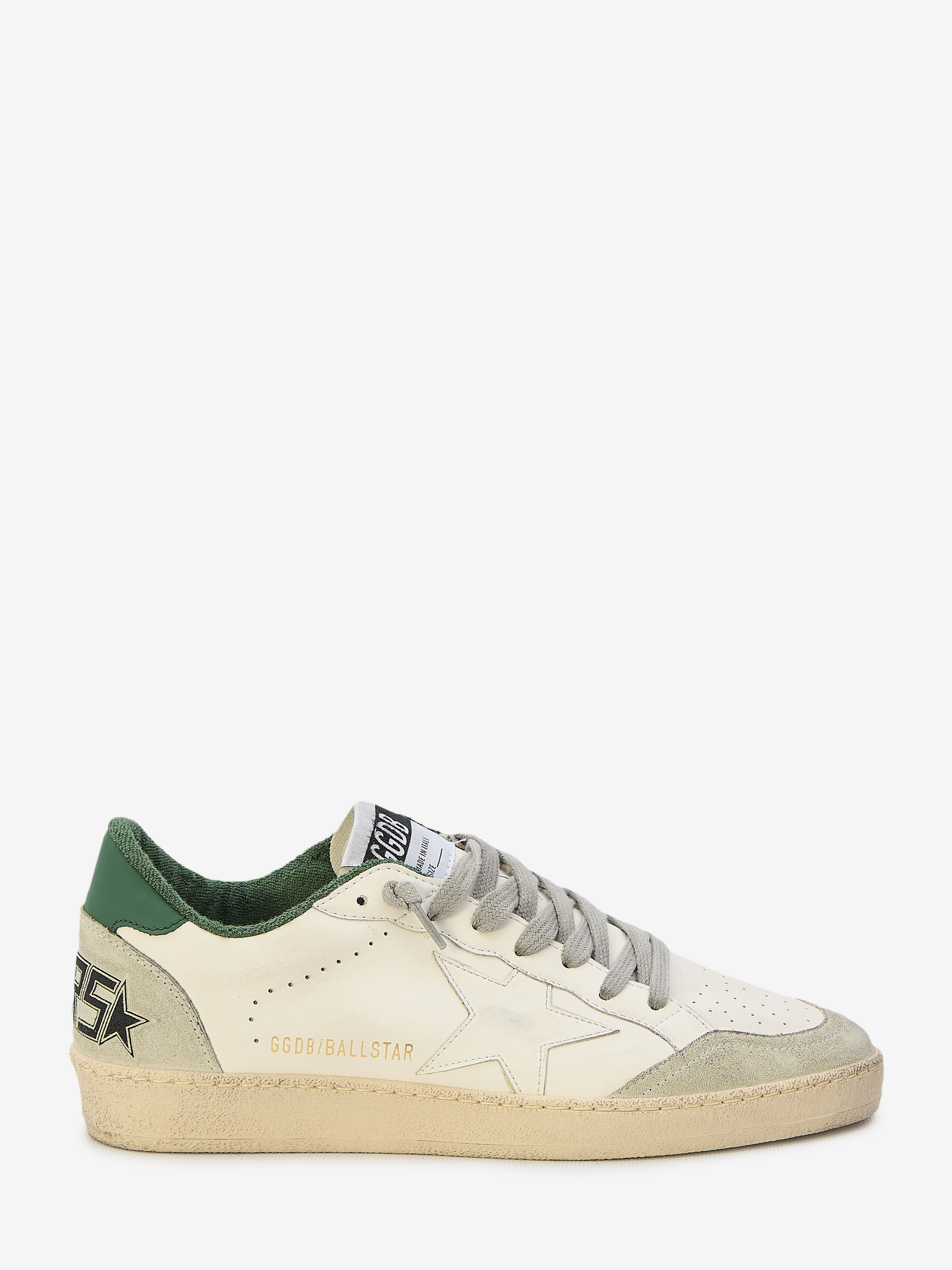 Shop Golden Goose Ball Star Sneakers In White