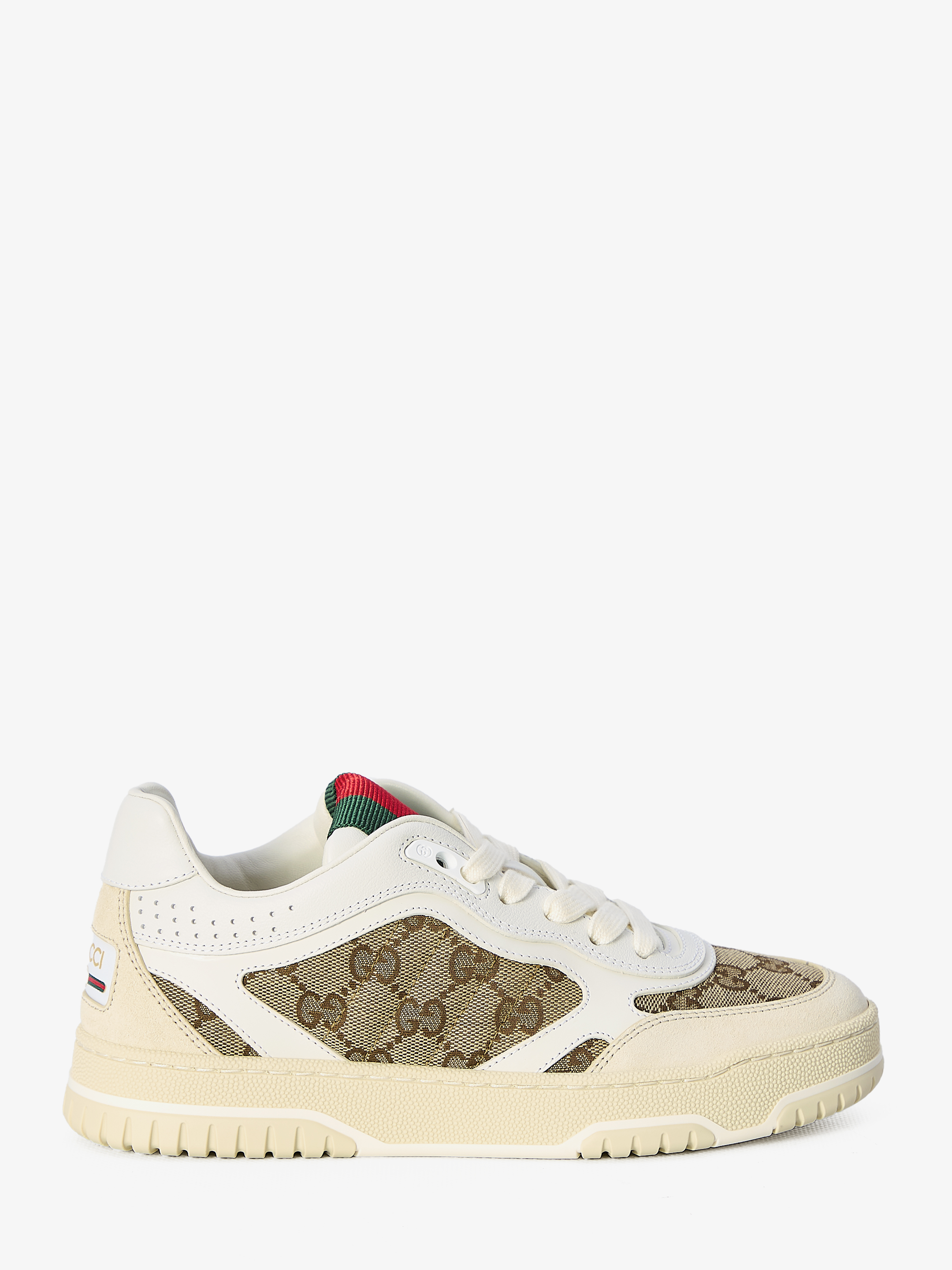 Shop Gucci Sneakers  Re Web In White