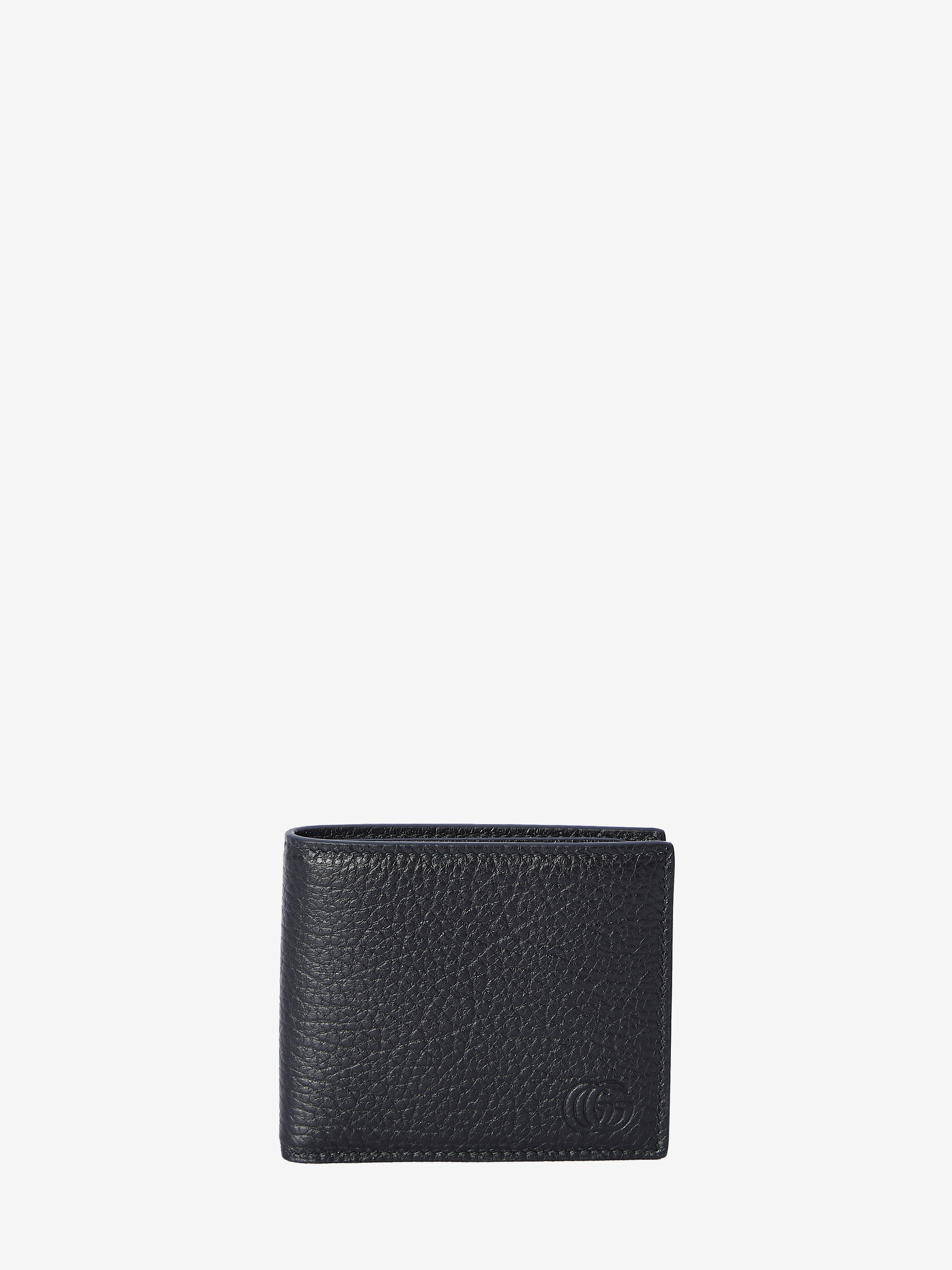 Shop Gucci Portafogli Incrocio Gg In Black