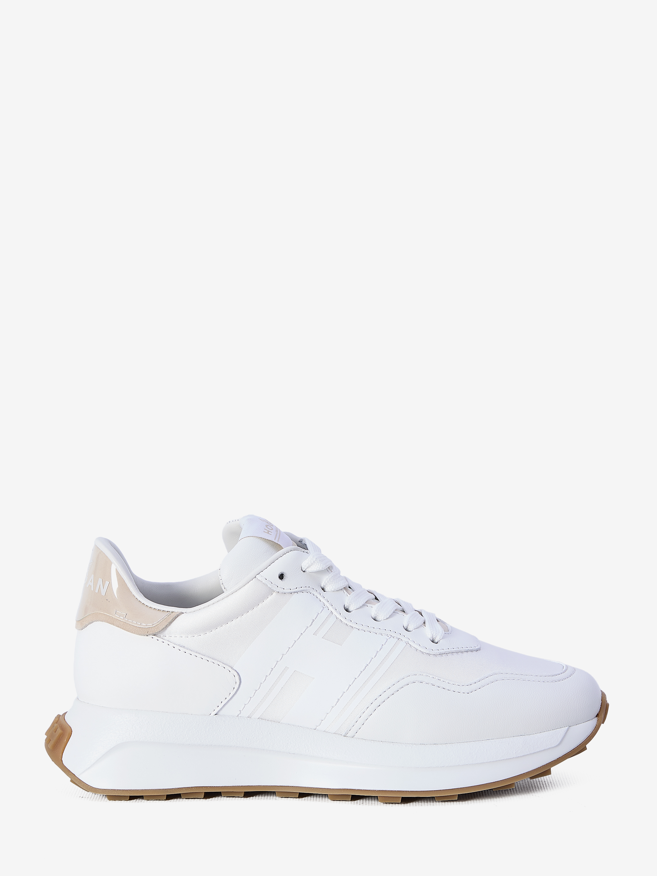 Shop Hogan H641 Sneakers In White