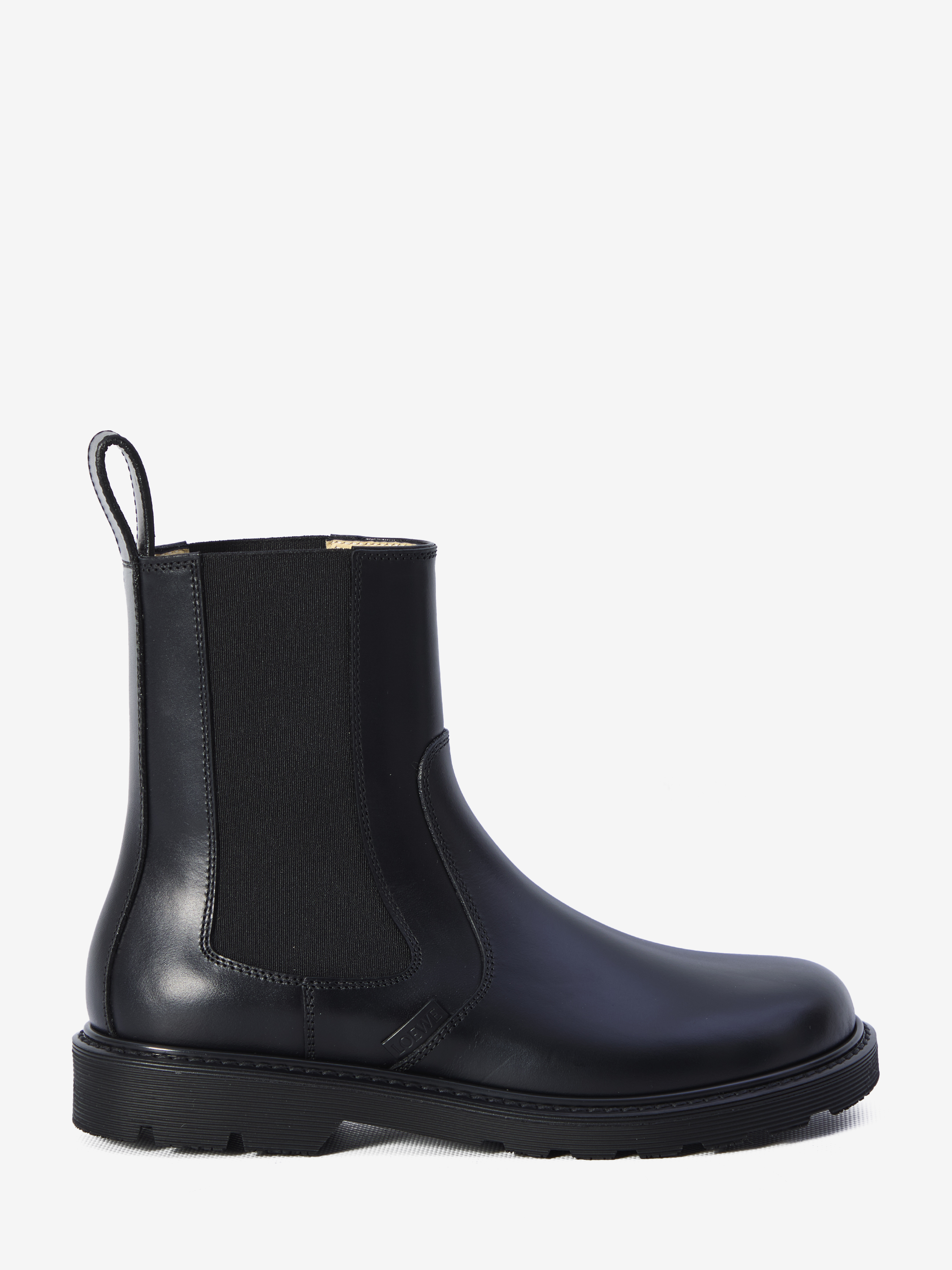 Shop Loewe Blaze Chelsea Boots In Black