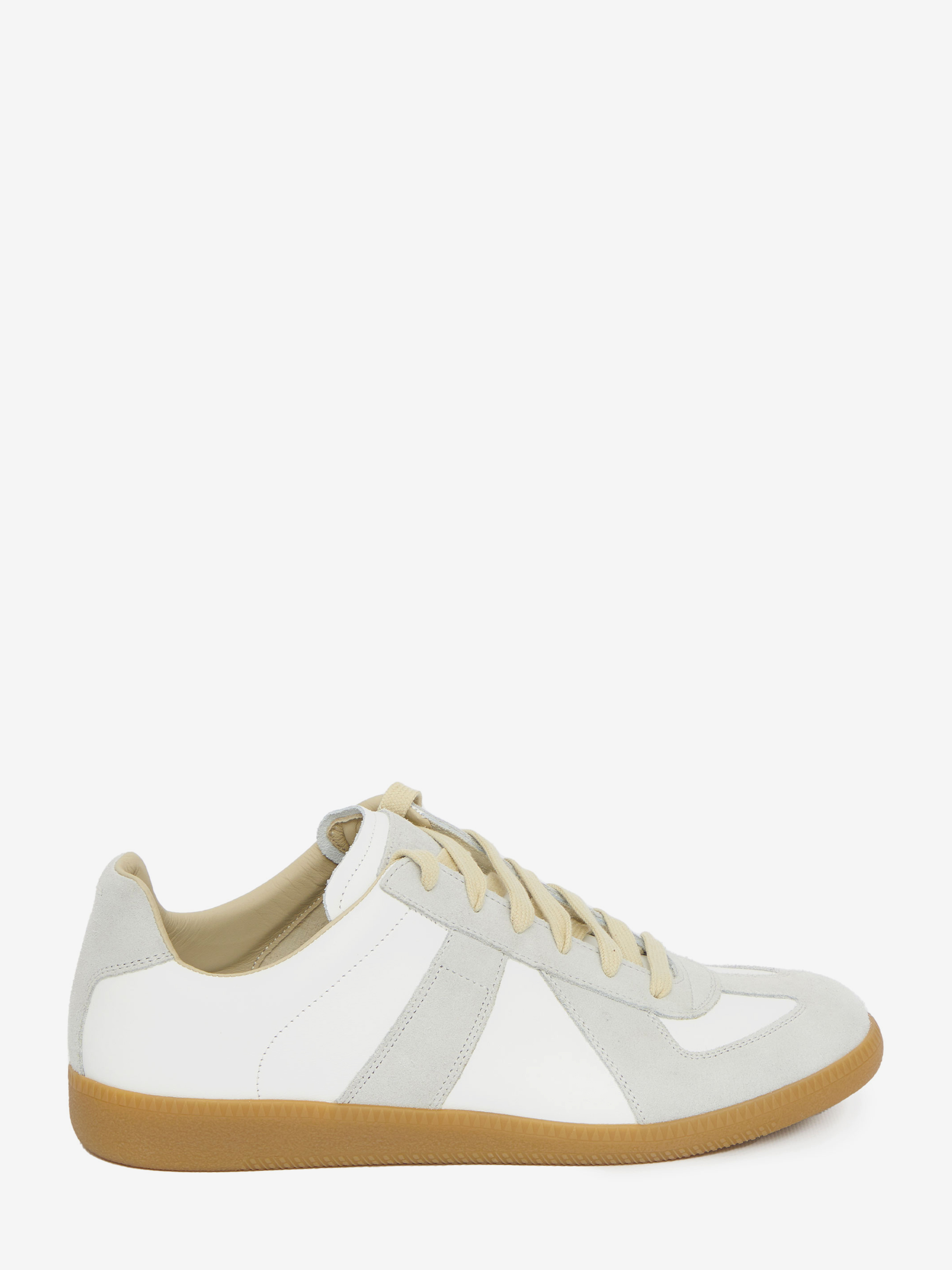 Shop Maison Margiela Replica Sneakers In White