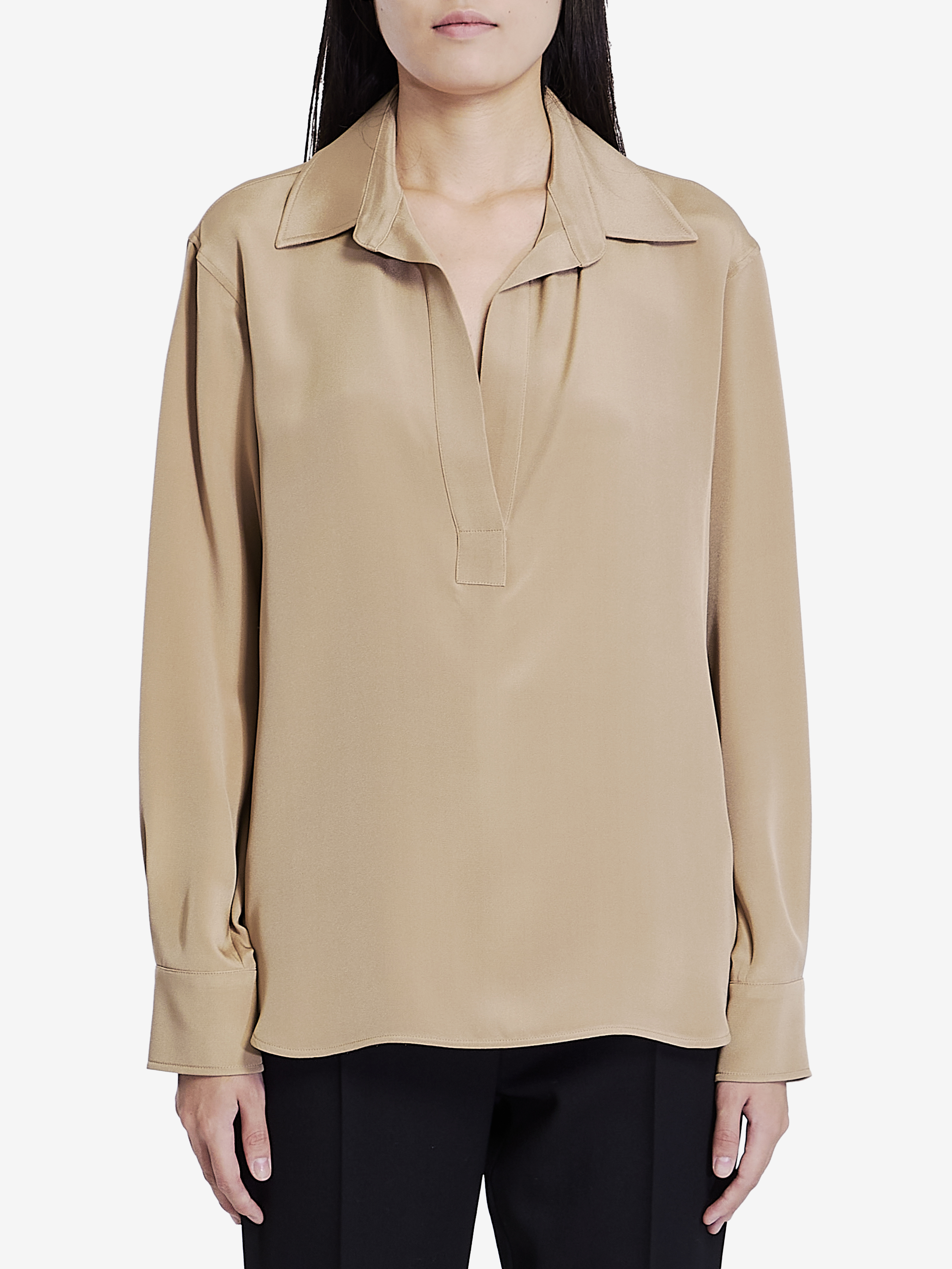 Shop Max Mara Zanzero Shirt In Beige