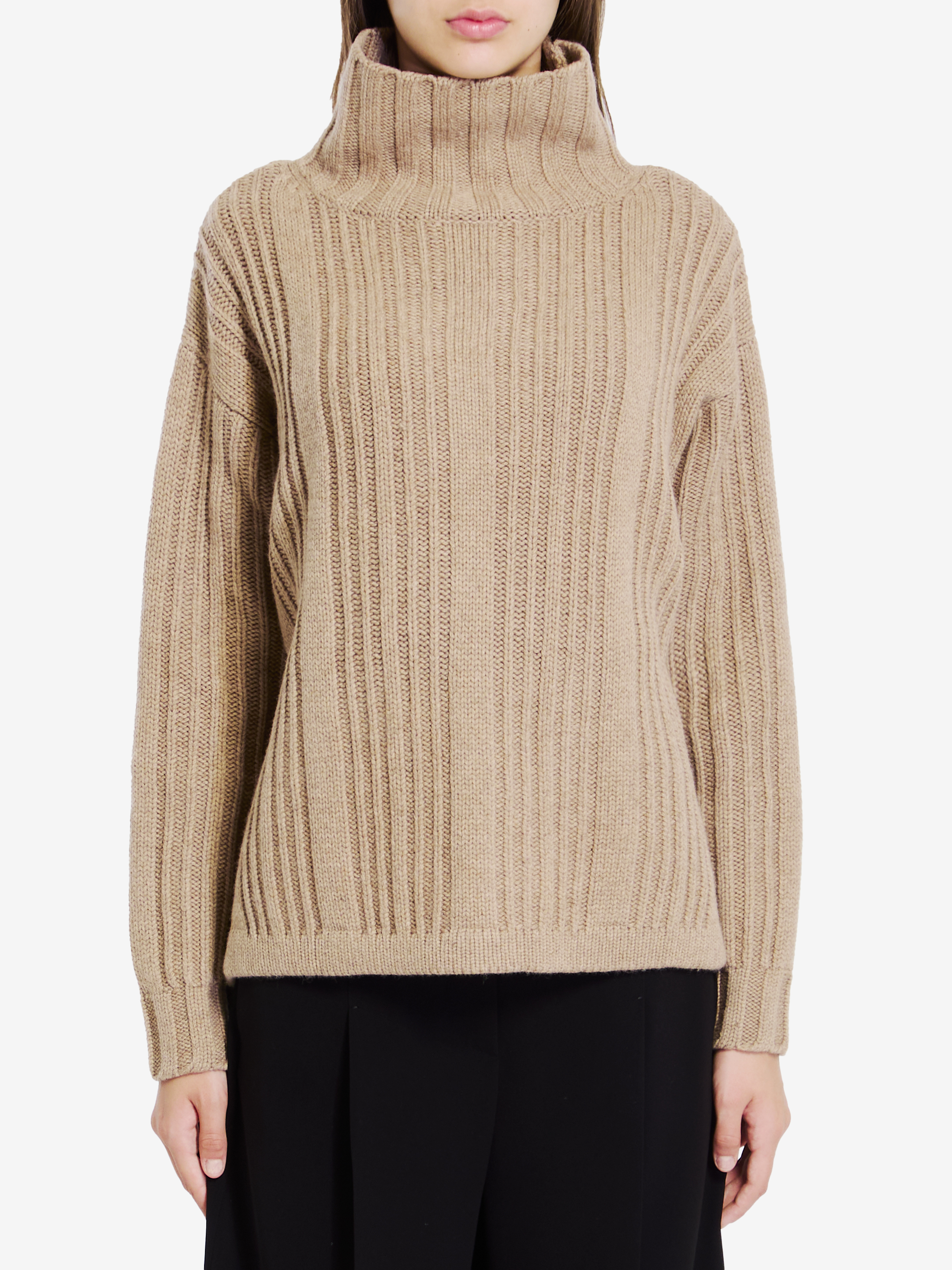 Shop Max Mara Vitalba Sweater In Beige