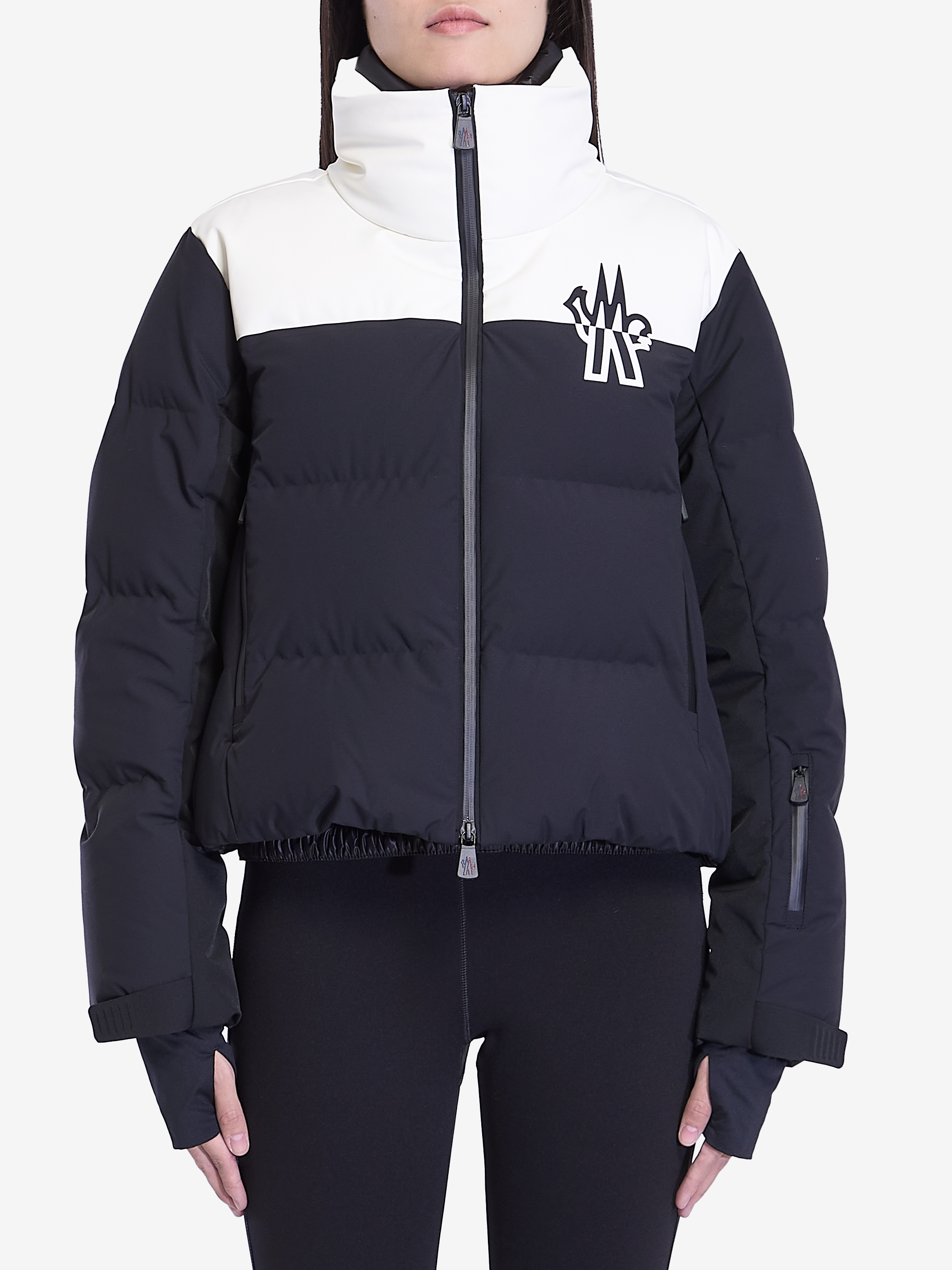 Shop Moncler Stennes Down Jacket In Black