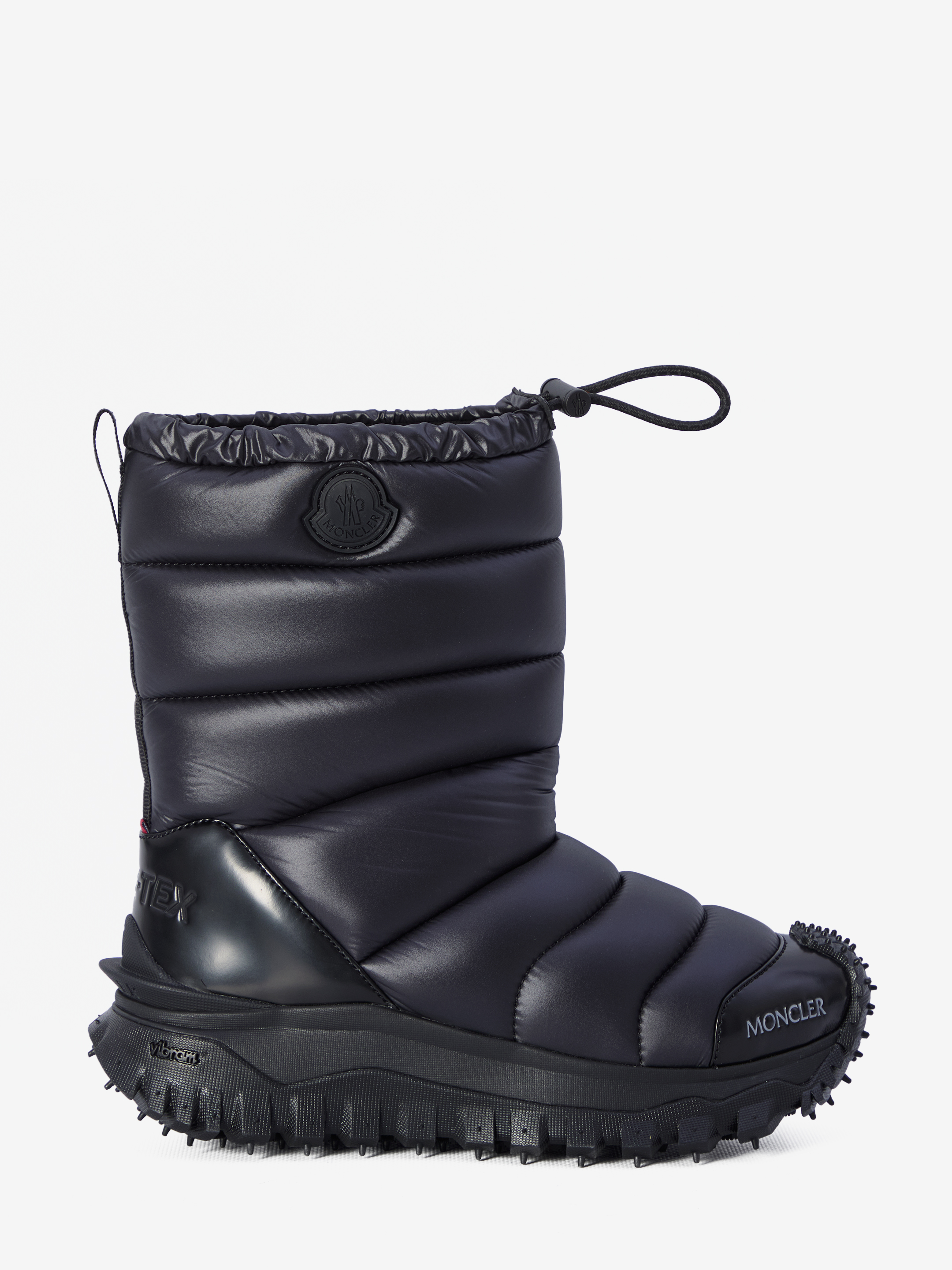 Shop Moncler Trailgrip Aprs High Boots In Black