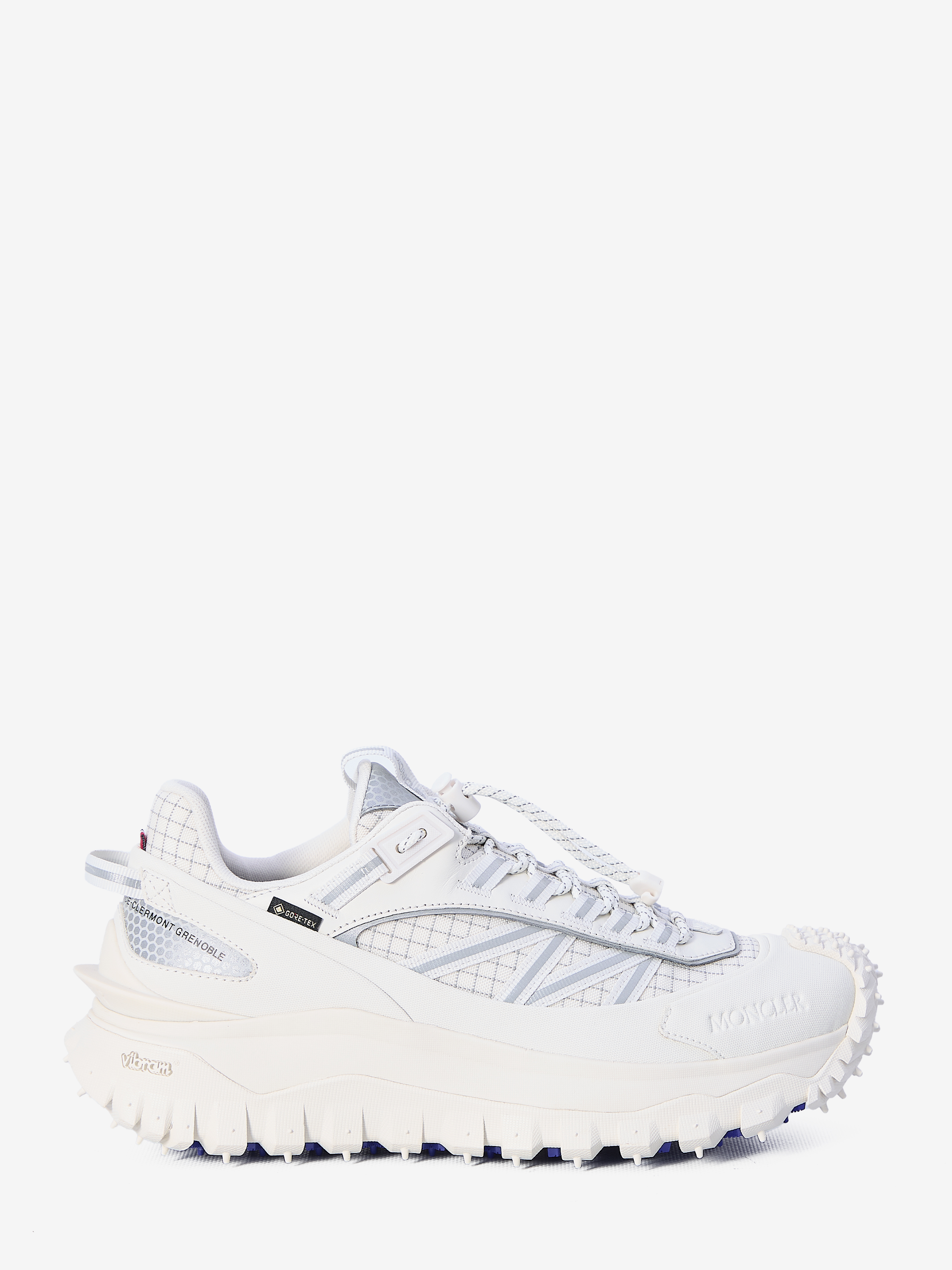 Shop Moncler Trailgrip Gtx Sneakers In White