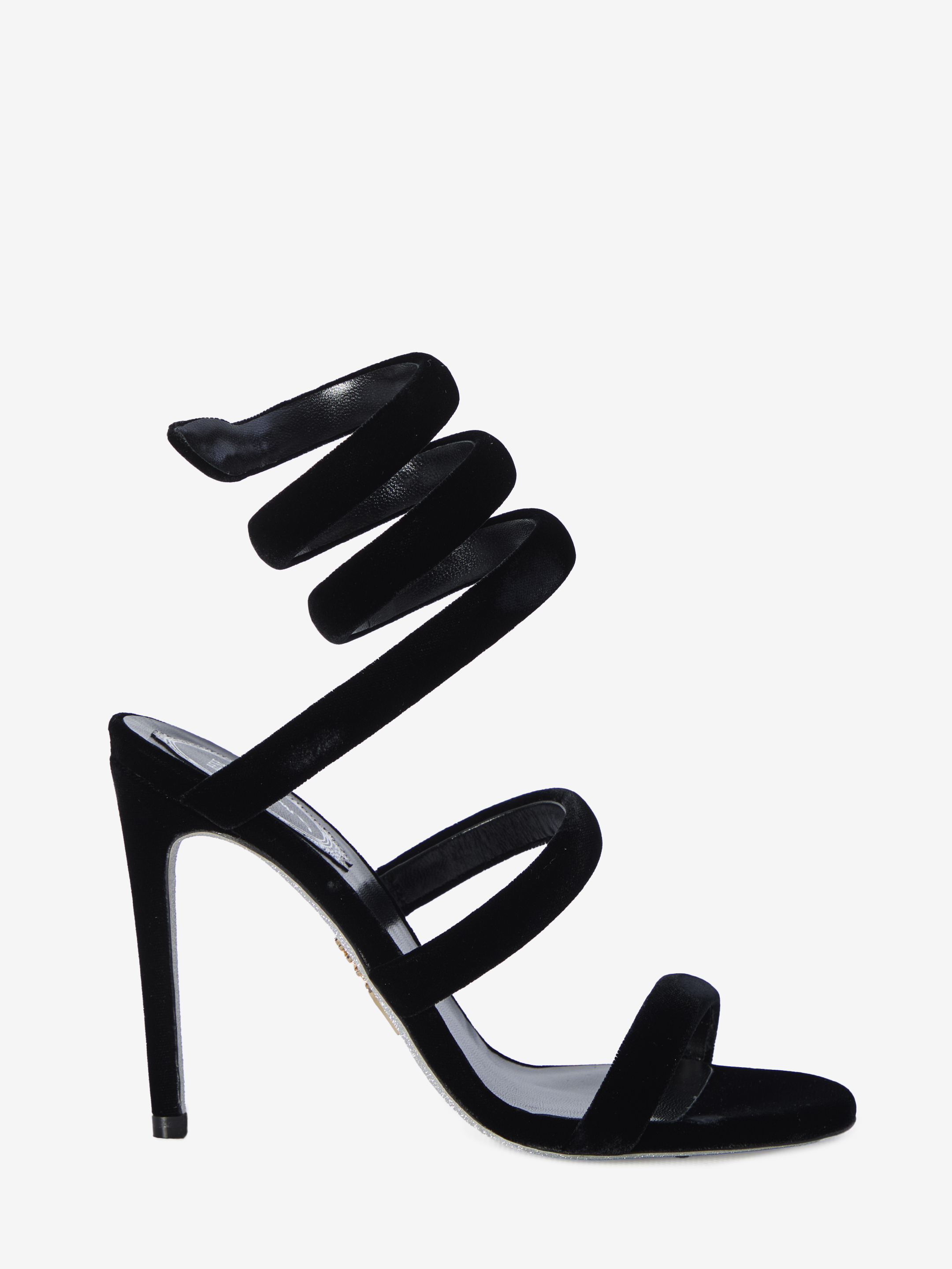 René Caovilla Cleo Sandals In Black