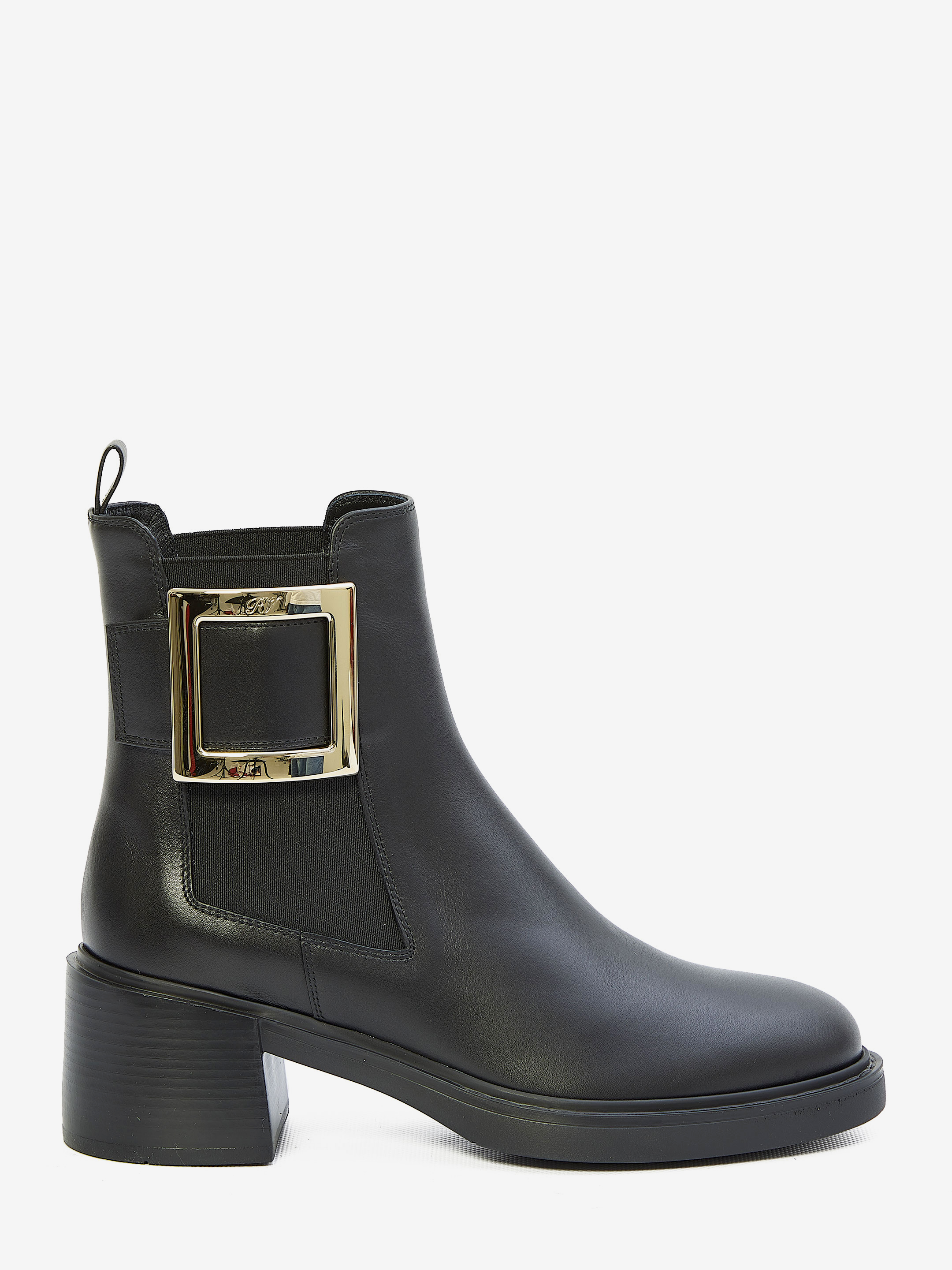 Shop Roger Vivier Stivaletti Chelsea Viv Rangers In Black