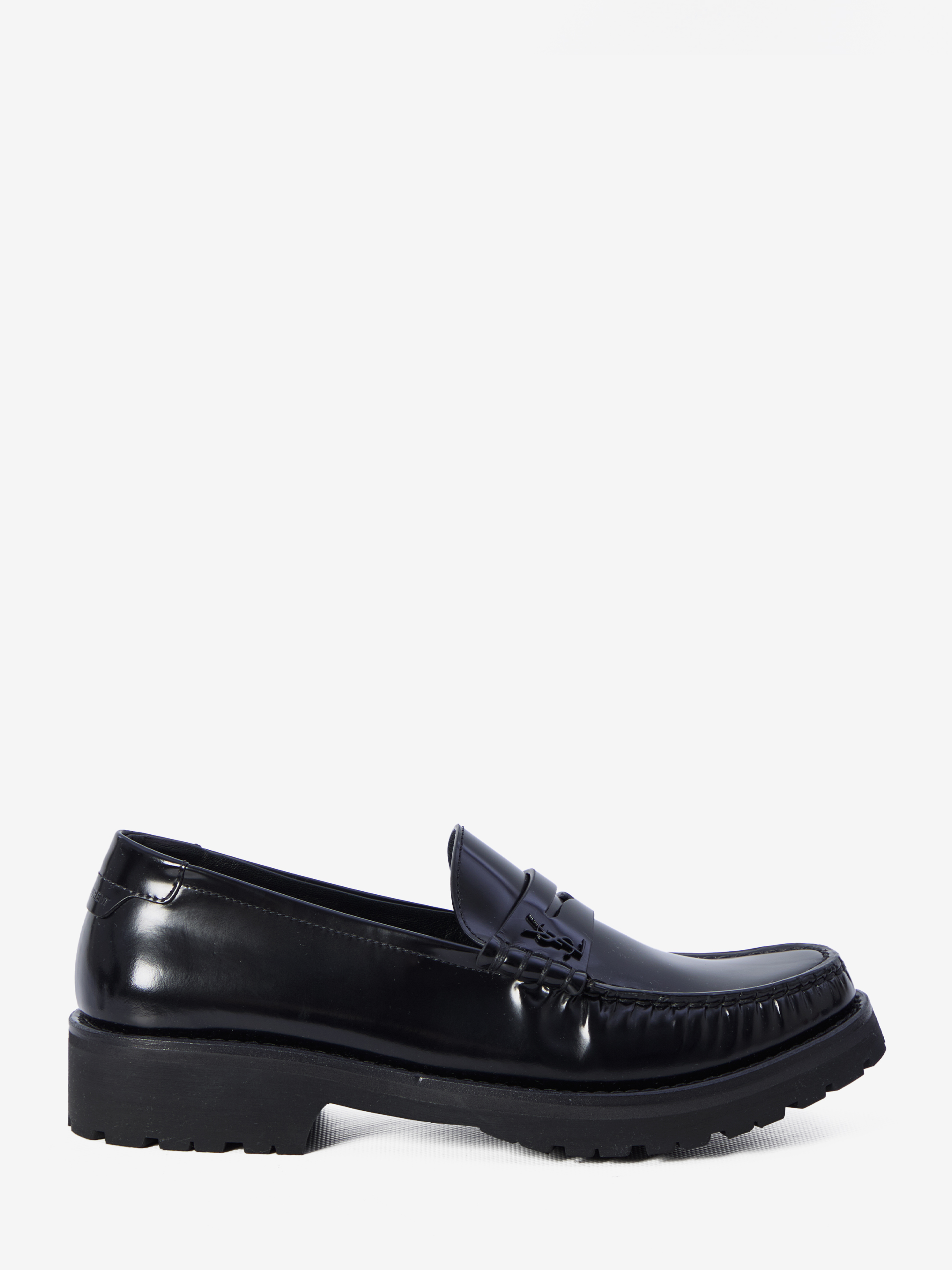 Shop Saint Laurent Le Loafer Loafers In Black