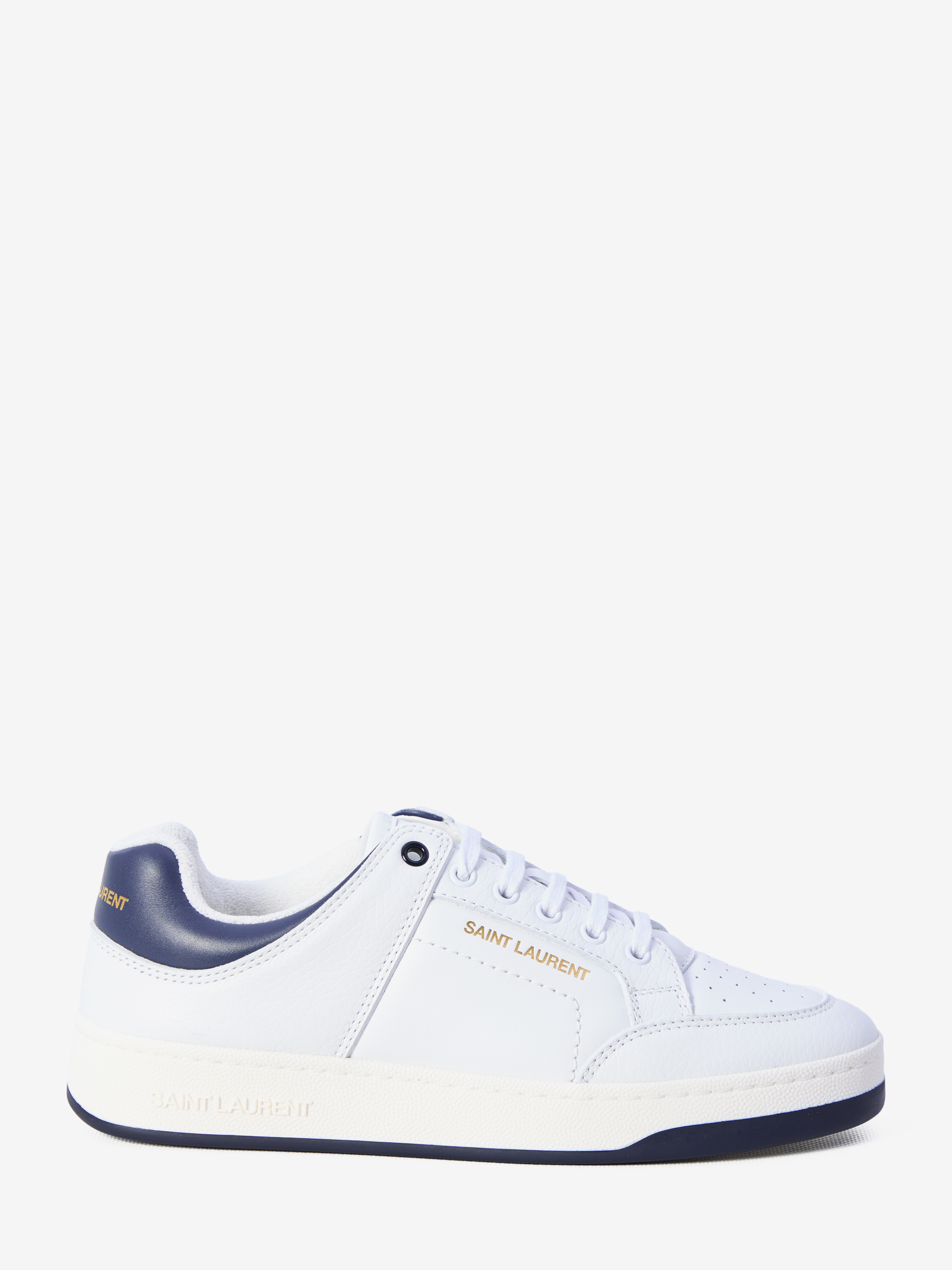 Shop Saint Laurent Sl61 Sneakers In White