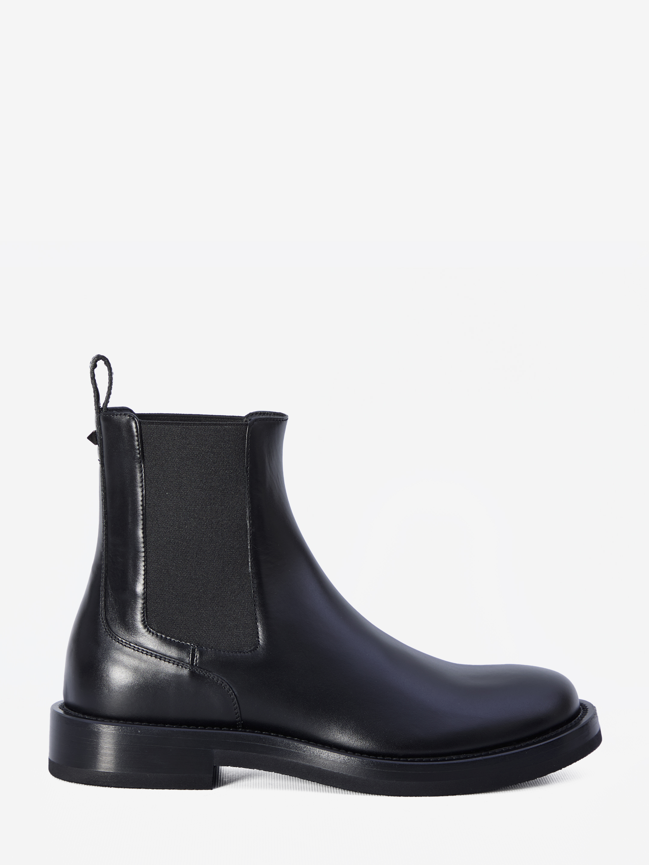 Shop Valentino Rockstud Essential Boots In Black