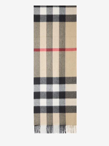 Mega Check scarf