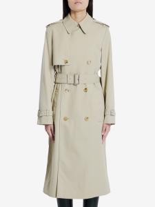 Trench coat in cotton blend