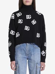 Turtleneck sweater with DG logo