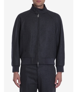 Cashmere bomber jacket