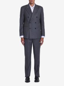 Two-piece suit in wool and cashmere