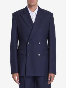 Wool double-breasted jacket