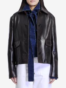 Jacket in nappa calfskin