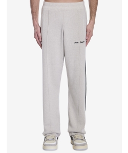 Track pants in wool and cashmere