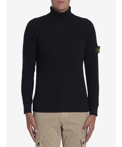 Turtleneck sweater in wool