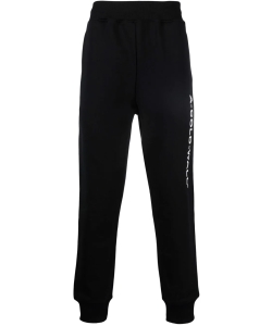 Black joggers with logo