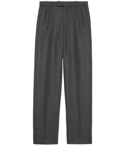 Wool and cashmere trousers