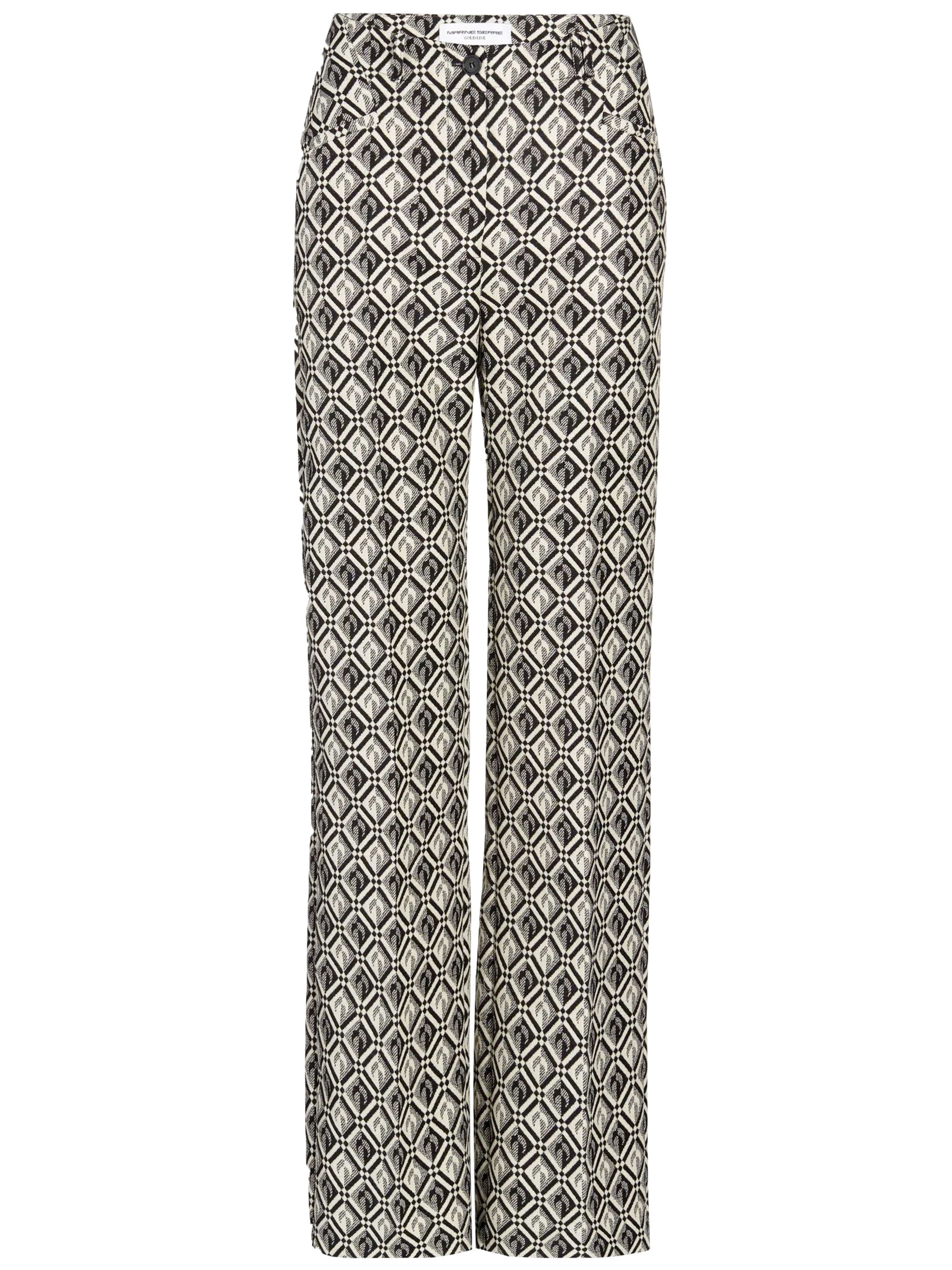 MARINE SERRE - Moon Diamant trousers | Leam Roma - Luxury Shopping Online