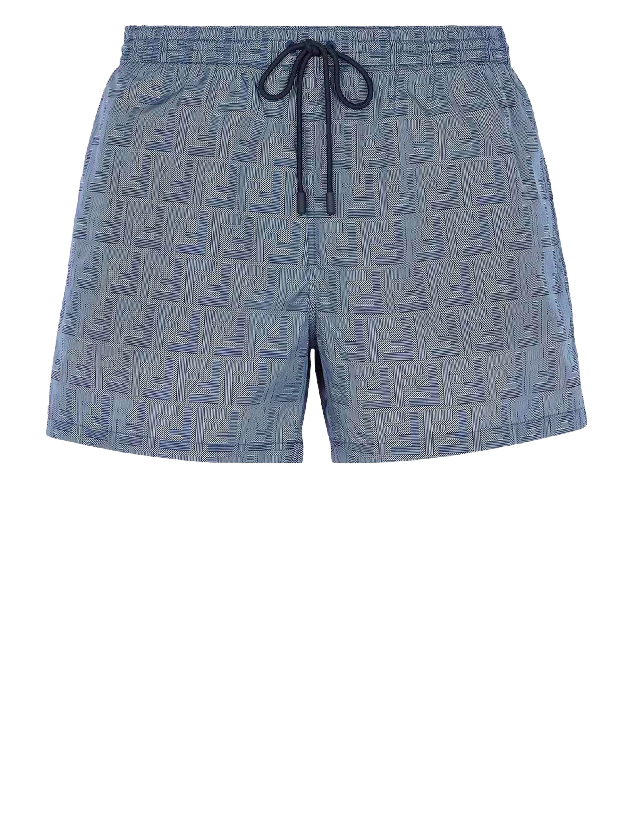 Fendi logo swim shorts hotsell