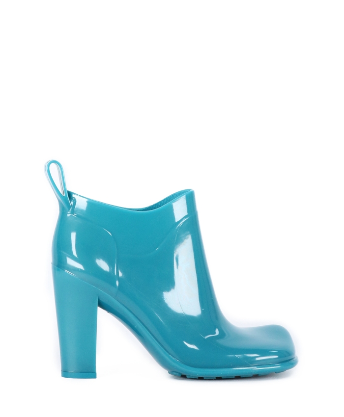 BOTTEGA VENETA - Shine rubber ankle boots