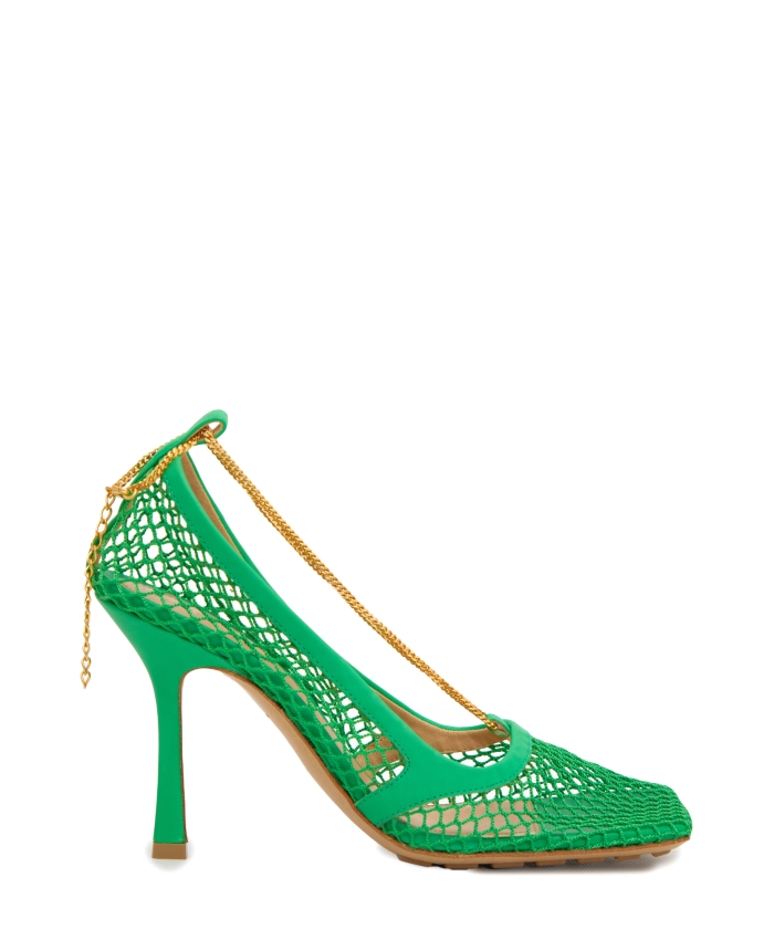 BOTTEGA VENETA - Green Stretch sandals