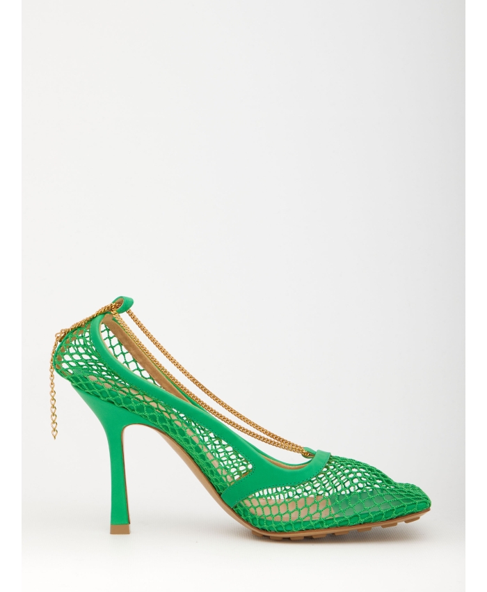 BOTTEGA VENETA - Green Stretch sandals