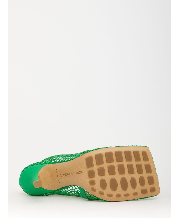 BOTTEGA VENETA - Green Stretch sandals