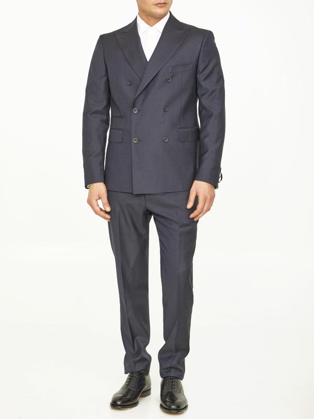 TONELLO - Blue tencel suit