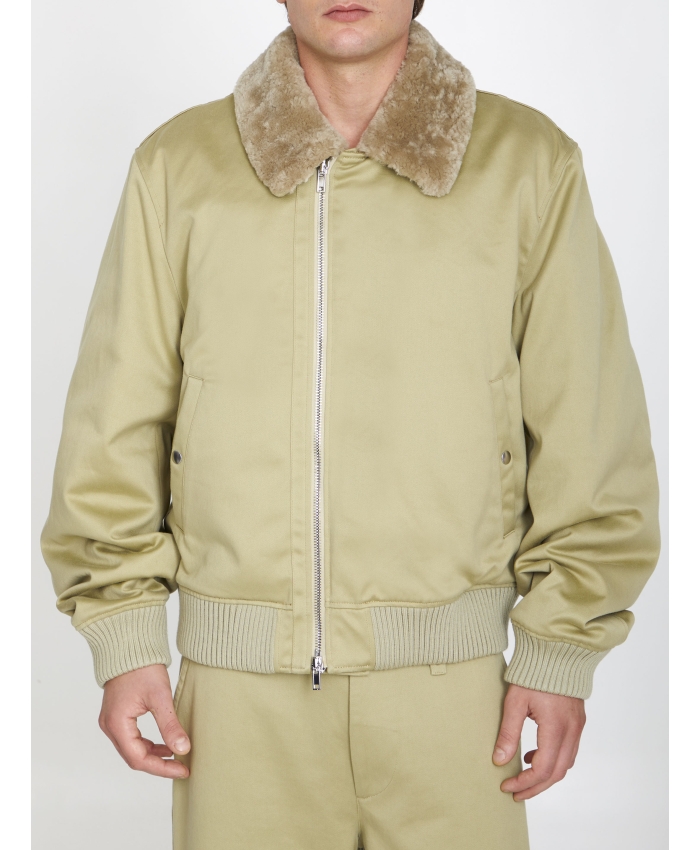 BURBERRY - Cotton bomber jacket