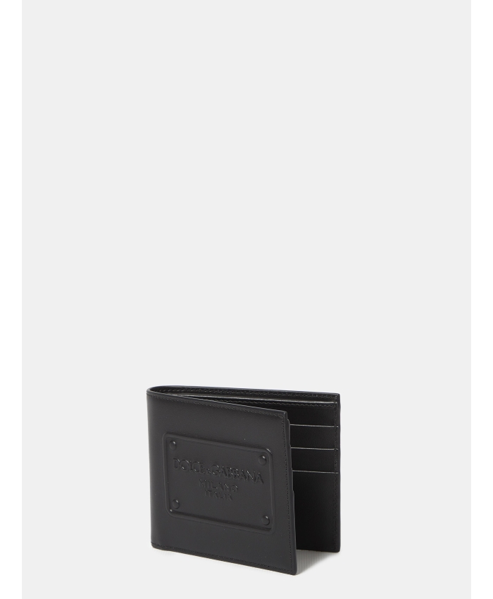 DOLCE&GABBANA - Black leather wallet