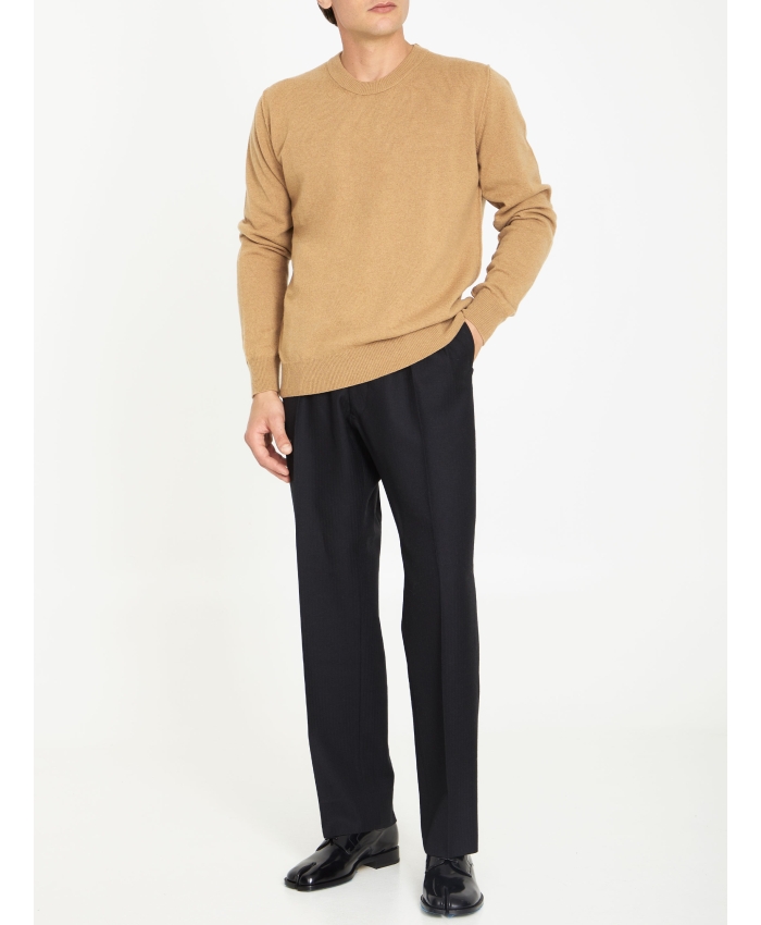 MAISON MARGIELA - Camel cashmere jumper