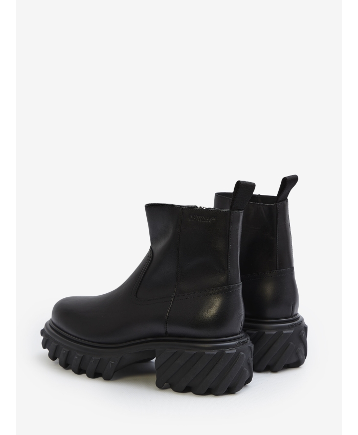 OFF WHITE - Tractor Motor ankle boots