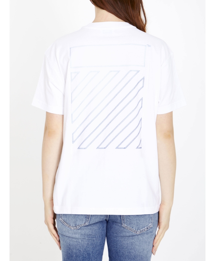 OFF WHITE - Diag Tab t-shirt