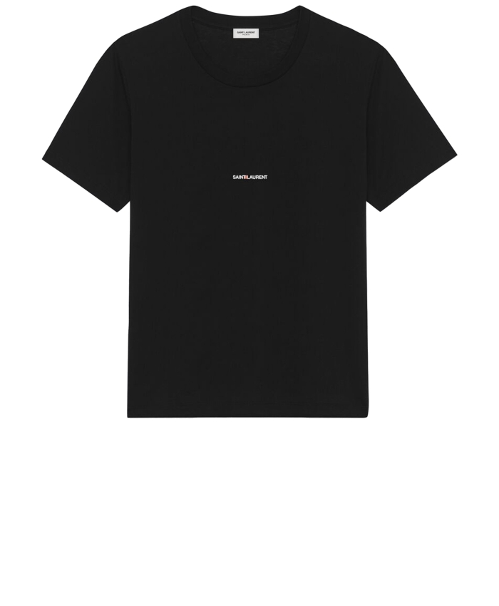 SAINT LAURENT - Cotton t-shirt with logo