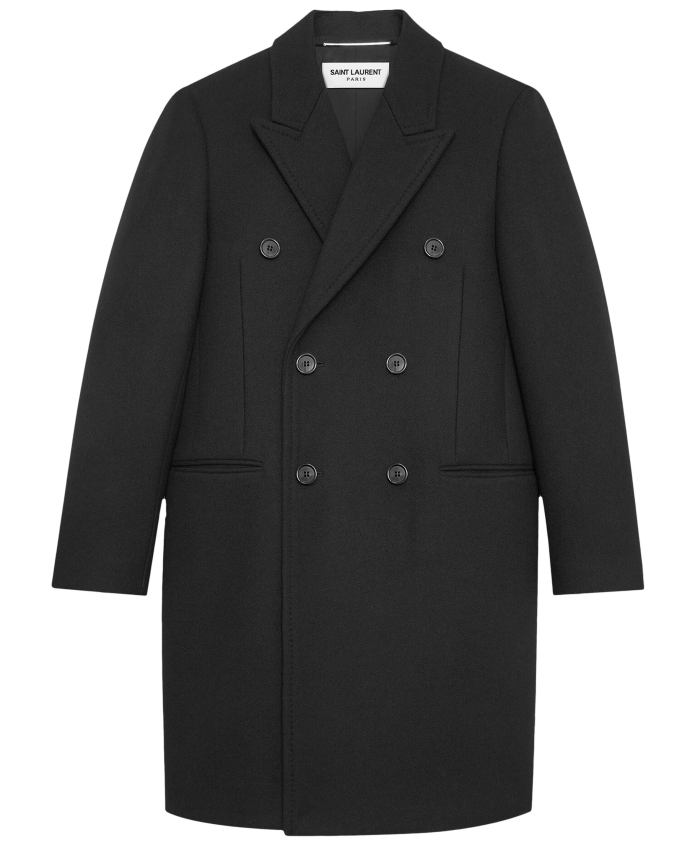 SAINT LAURENT - Wool coat