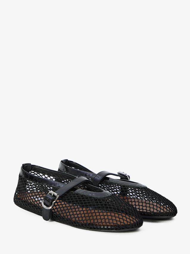 ALAIA - Fishnet ballerinas