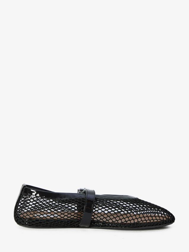 ALAIA - Fishnet ballerinas