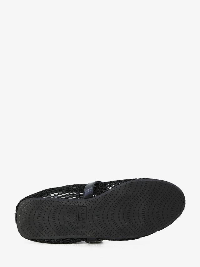 ALAIA - Fishnet ballerinas