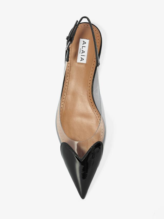 ALAIA - Le Coeur Flat slingback