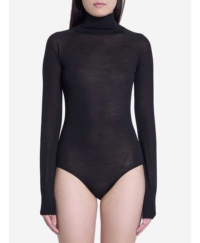 ALAIA - Bodysuit in sheer knit