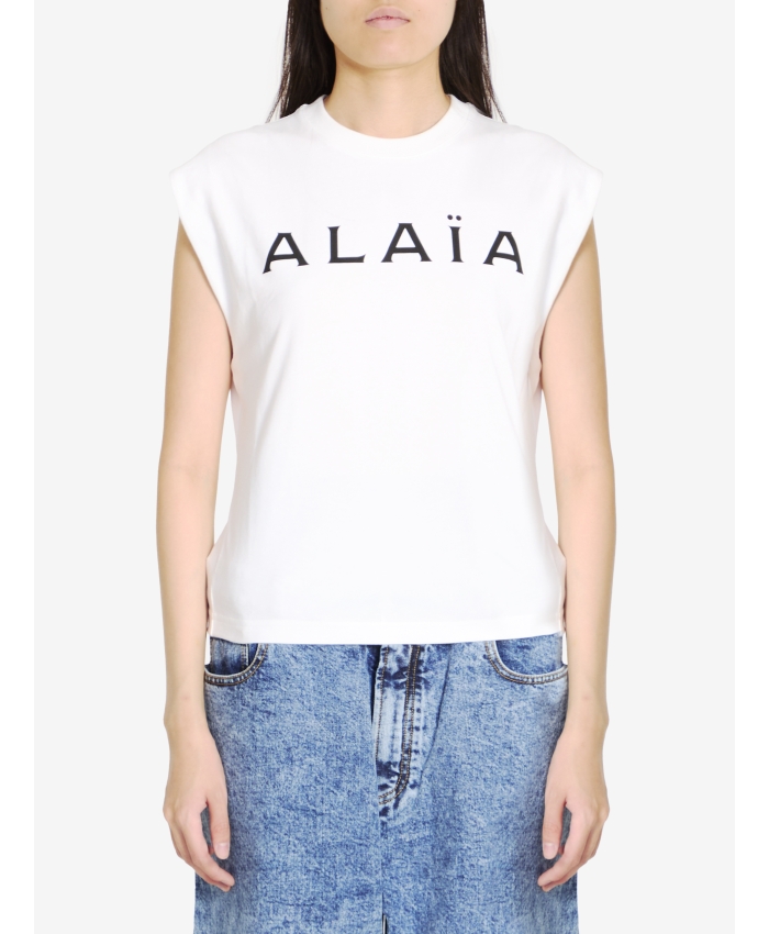 ALAIA - T-shirt con logo