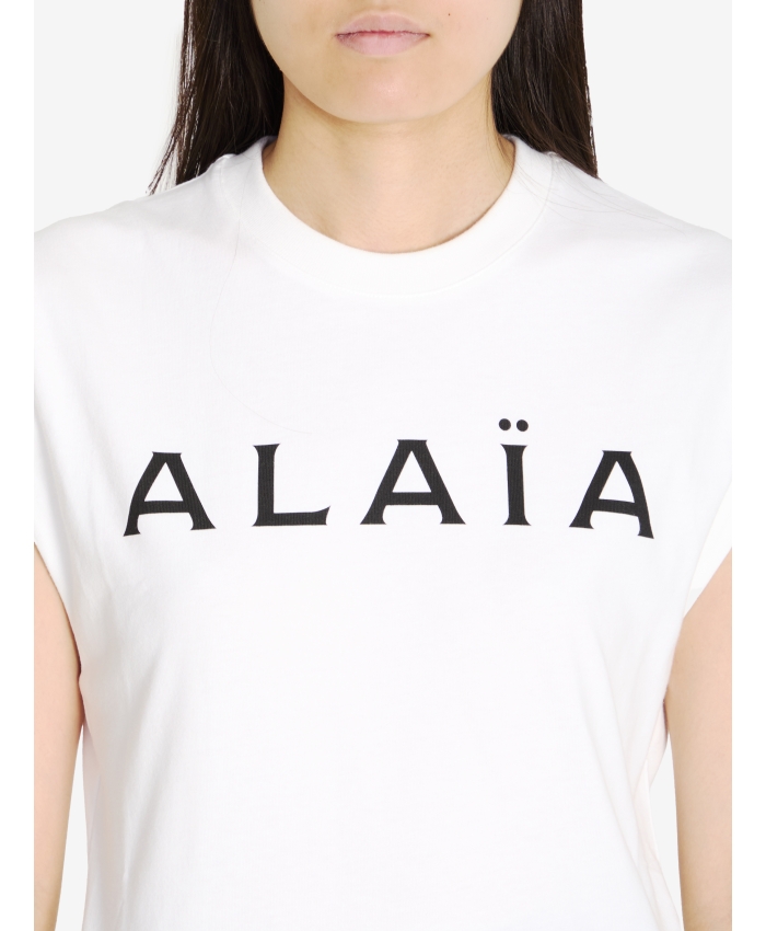 ALAIA - T-shirt con logo